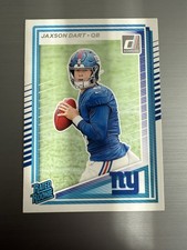 2025 Panini Donruss Rated Rookie Jaxson Dart #400 New York Giants Football