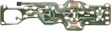 1984-88 Firebird Trans Am Instrument Cluster Printed Circuit With Gauges And