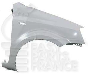 Aile avant-droit de qualité constructeur pour Fiat Panda 09/03-09/09 finition acier premium