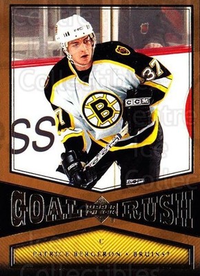 2005-06 Upper Deck Goal Rush #9 Patrice Bergeron