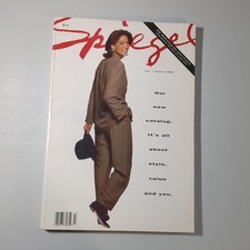 Spiegel Fall/Winter 1992 catalog featuring model Carmen Schwarz
