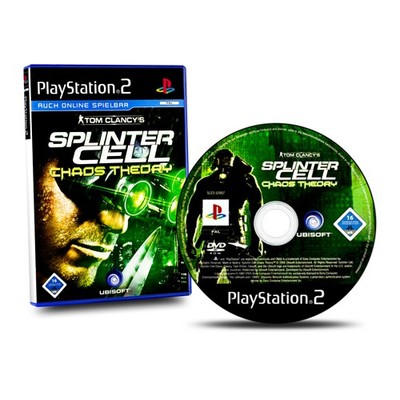 PS2 Spiel TOM CLANCY'S SPLINTER CELL CHAOS THEORY  #A