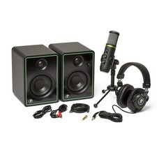 Image of Mackie Creator Bundle Microphone, Monitor Speakers, Headphones Content Creation
