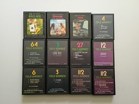 Atari 2600 Light Sixer Sears Tele-Games with Controllers, Games, amd Manuals!