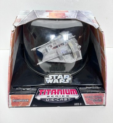 Star Wars Titanium Series Snowspeeder Ultra Die Cast, 2005 Galoob Micro Machines