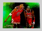 MICHAEL JORDAN PIPPEN 2018 EDWARD VELA SKETCH CARD SIGNED ARTIST /50 (BULLS)