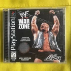WWF Warzone PS1 PlayStation 1 + Reg Card Complete Stone Cold Steve Austin