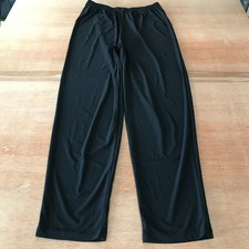 Anne Namba Pull On Pants Women M Black High Rise Elastic Waist Stretch Preppy