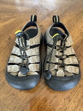 Keen Kids Newport H2 Waterproof Sandals Shoes Tan Brown Toddler Kid Size 10