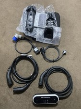 USED ONCE 2021 GENUINE PORSCHE 11KW TAYCAN EV MOBILE CHARGER PLUS HOME & PUBLIC