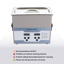 3.2L Ultrasonic Cleaner with Timer Heating Machine Sonic Cleaner
