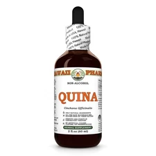 Quina (Cinchona Officinalis) Glycerite, Dried Bark Liquid Extract