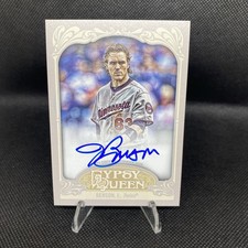 2012 Topps Gypsy Queen On-card Auto Joe Benson Minnesota Twins #GQA-JB