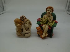 DB4 Harmony Kingdom Angelique " Joyeaux " ANSE99C   & Paradise Found Angles