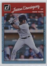 2023 Panini Donruss Retro 1990 Variation Holo Carolina Blue Jasson Dominguez o7m