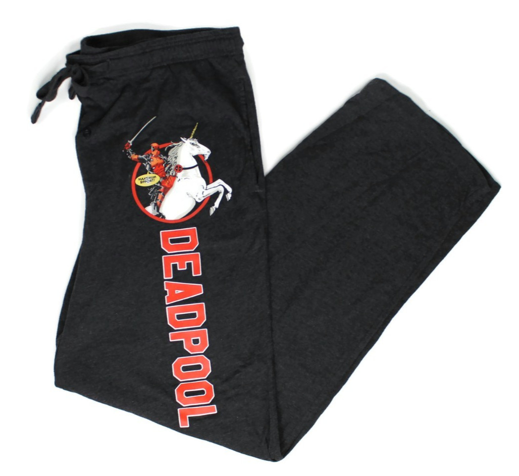 Marvel Deadpool Lightweight Sweatpants Soft Pajam… - image 16