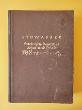Stowassers Lateinisch-Deutsches Schul- und Handwörterbuch 1923 Rarität