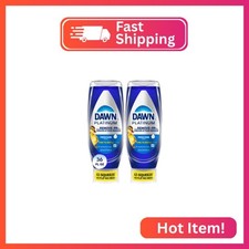 Dawn Platinum EZ-Squeeze Dish Soap, Dishwashing Liquid, Fresh Rain, 2x18oz Bundl