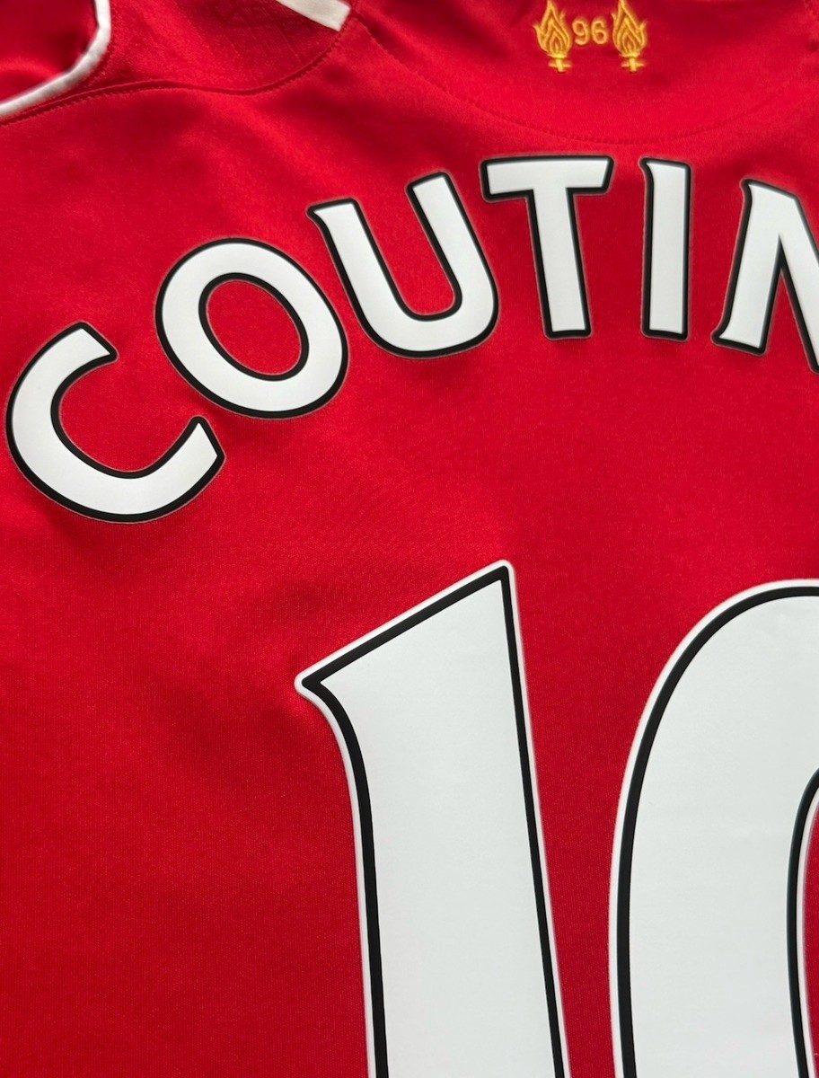 2014/15 Liverpool Home Jersey #10 Coutinho Medium Long Sleeve