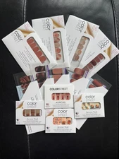 Color Street Nail Strips THANKSGIVING/AUTUMN - HTF/Ret -Free Twosie, FAST SHIP!