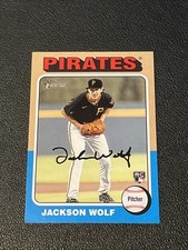 2024 Topps Heritage - Rookies Jackson Wolf #216 (RC)