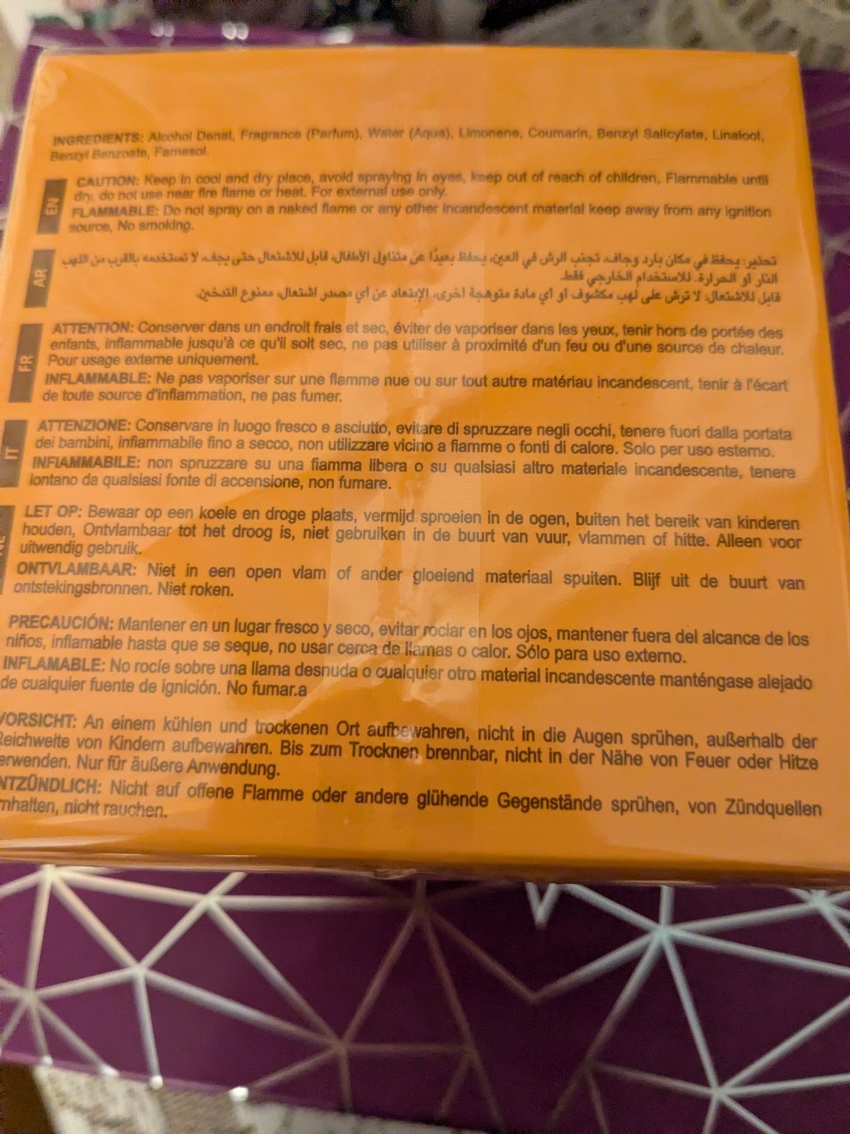 NIB Authentic Lattafa Decadent Delights Passion Fruit Macaron Perfume 1.7 fl oz