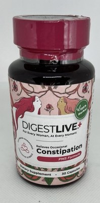 DigestLive PMS Constipation Relief Laxative for Women Natural Colon Cleanse 15sv
