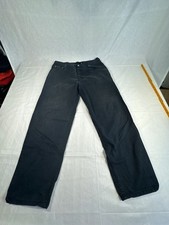 Calvin Klein Jeans Easy Fit Black Denim Pants Size 36