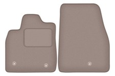 Fußmatten Automatten Vorne Velours Beige für Ford Mustang Mach-e 2020-