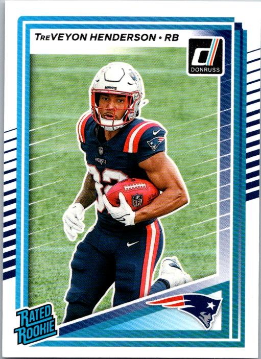 2025 Donruss #332 TreVeyon Henderson