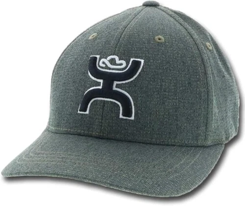 HOOey Hat Baseball Cap Logo Green S/M