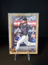 2025 Topps Update Travis Jankowski GOLD BORDER /2025 New York Mets #US74