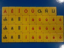 Magnetic Tiles, Letters And Symbols, 35 Pieces, For Learning And Teaching, Used