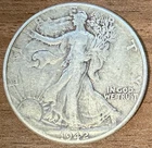 1942 P Walking Liberty 90% Silver Half Dollar - Nice Find
