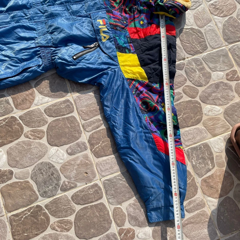 Traje de esquí vintage Fila Italia Team retro multicolor (talla EE. UU.: XL) Foto 2 de 4