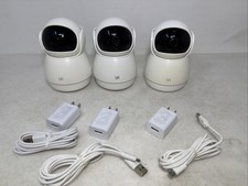Set of 3 YI Dome Guard 1080p Indoor Security Cameras Pan Tilt WiFi Night Vision
