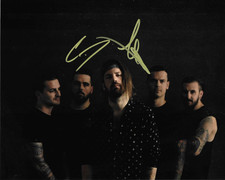 * BEARTOOTH * signed 8x10 photo * THE SURFACE * BELOW * COA *