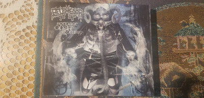 BELPHEGOR 'BONDAGE GOAT ZOMBIE' 1ST PRESS CD+DVD DIGIPAK MEXICO - BLACK/DEATH 08