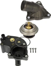 Dorman 902-204 Engine Coolant Thermostat Housing Assembly Compatible Black 