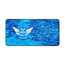 Cute Water Type Eeveelution Gaming Desk Mat Mouse Pad