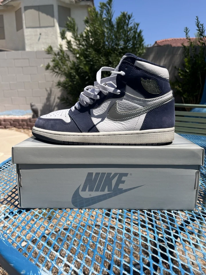 Air Jordan 1 Retro High CO.JP 'Midnight Navy' 2020 Size 8.5 - Image 2 of 4