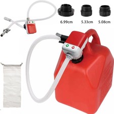 Fuel Transfer Pump with Auto-Stop, Electric Fuel Transfer Pump 51'' Long Hose
