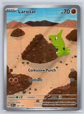 Larvitar 203/197 Obsidian Flames Illustration Rare Holo Pokemon on eBay