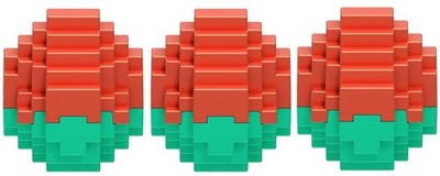 Minecraft Mini Figure Spawn Egg Blind Box Bundle of 3 HXT64-956G