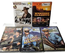 Western Movies DVD Lot of 5 New Sealed Western Heros Classics Lone Ranger Set