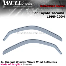 WELLvisors For Toyota Tacoma 1995-2004 All Window Visors In-Channel Deflectors