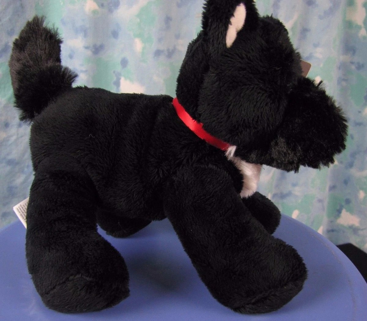 Carters Baby Black White Scottie Puppy Dog Plush Scotch Terrier