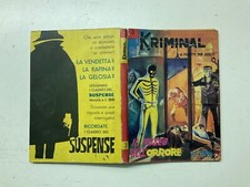KRIMINAL N.3 ORIGINALE 1 EDIZIONE aut.6235 del 1963 CORNO BUONO/OTTIMO NO RESA