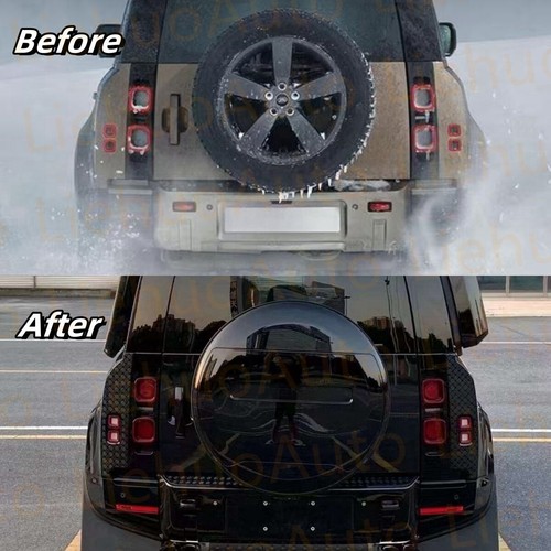 Spare Tire Cover Wheel Cover Fits For LR Defender Pangea Green 2020-2026 - Picture 2 of 6