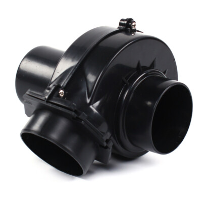 Universal 3'' Car Electric Turbocharger Air Intake Generator Turbo Parts Black